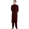 Hot selling new model abaya in dubai pure color kimono set men saudi abaya